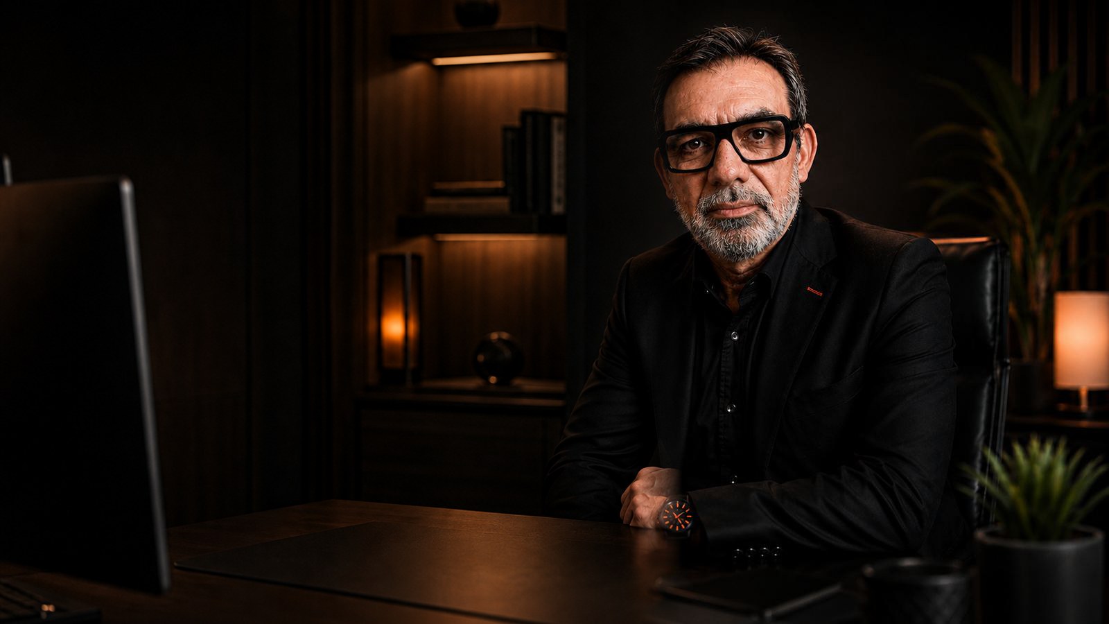 Emilio Bonura during an artificial intelligence consultation