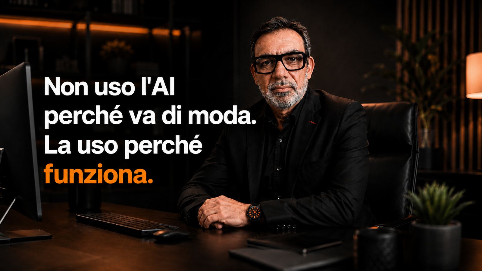 Emilio Bonura homepage — Non uso l'AI perché va di moda, la uso perché funziona